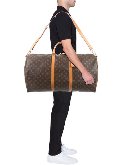 lv monogram keepall 60|bandouiller 60 keepall bag.